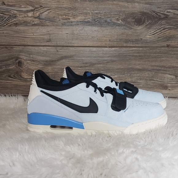 New Nike Air Jordan Legacy 312 Low Blue Sneakers - Picture 7 of 8